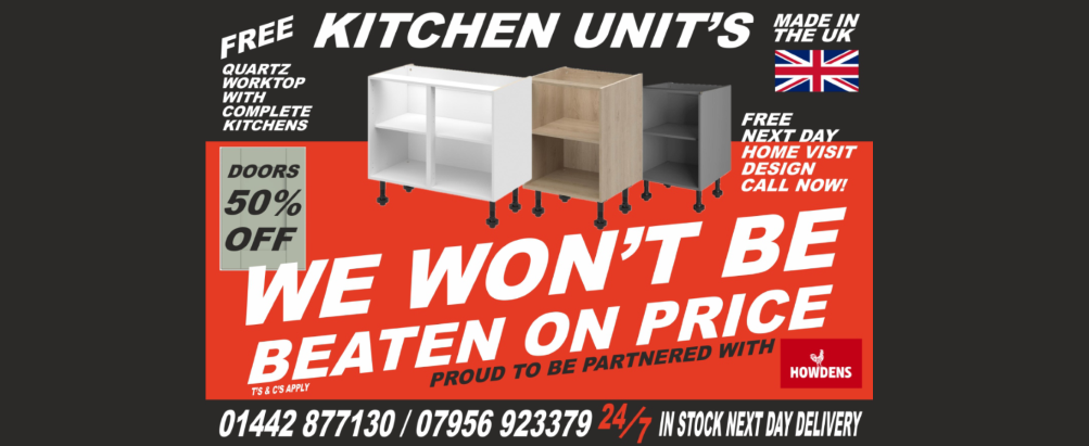 Kitchen units in Berkhamstead